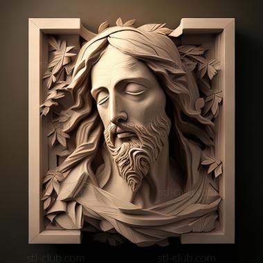 3D model st jesus (STL)